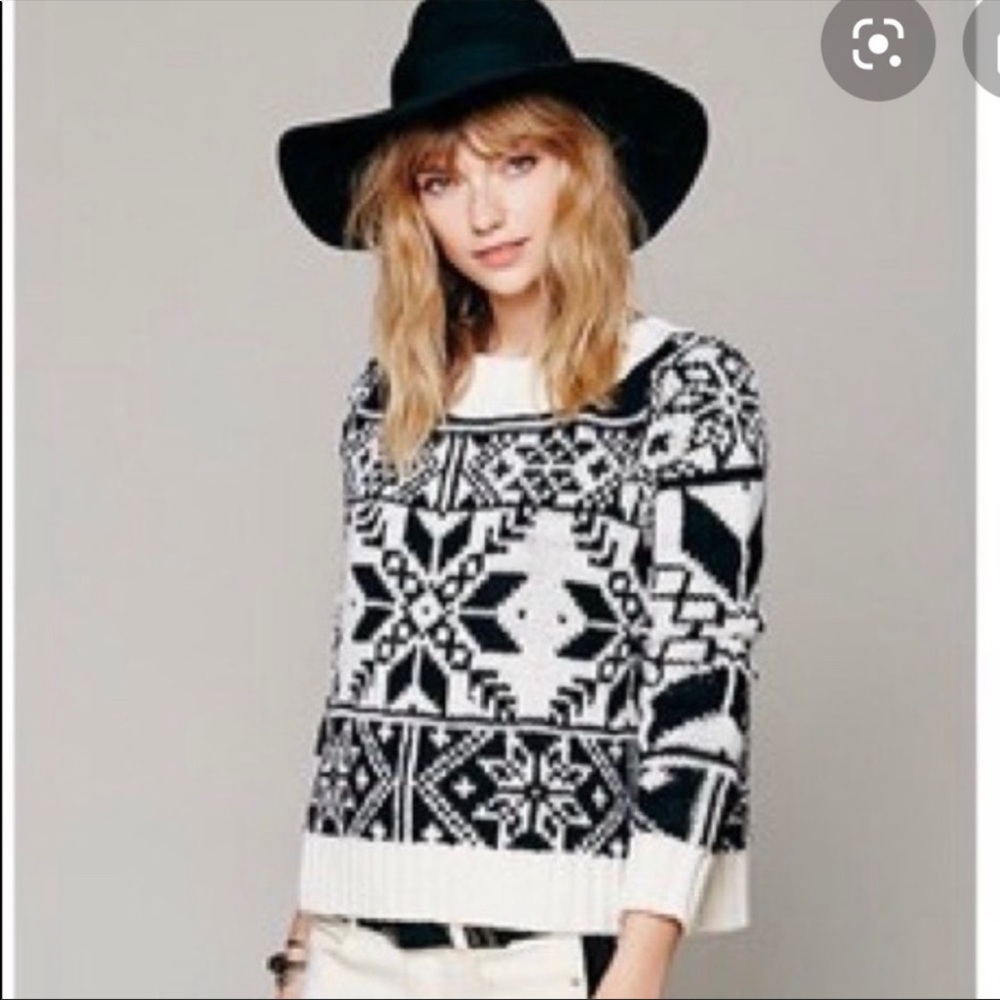 Free People Fair Isle Sweater